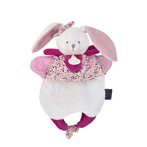 Doudou lapin réversible 