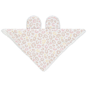 Doudou plat à imprimé graphique et détails en relief 