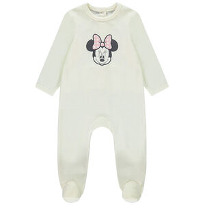 Dors-bien en velours Minnie Disney pour bébé fille avec ouvertures différentes selon l'âge 