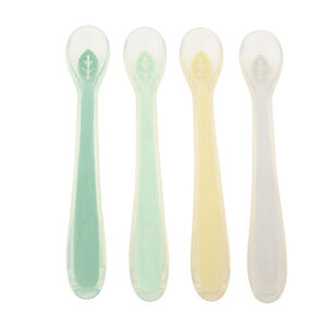 Lot de 4 cuillères en silicone Yummix - Vert 