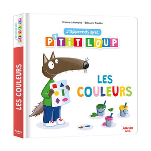 Imagier "J'apprends avec P'tit Loup - Les couleurs" 