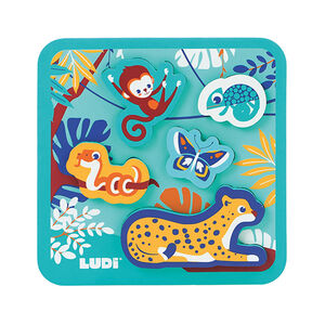 Puzzle en mousse waterproof Animaux de la jungle 
