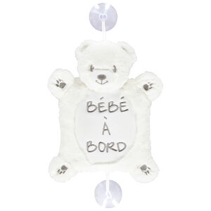 Bébé à bord Léon peluche à ventouses 