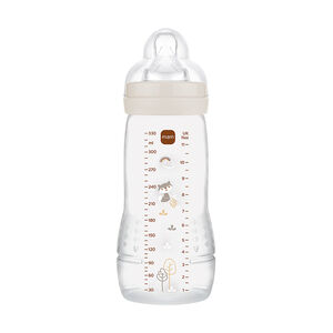 Biberon Easy Active débit rapide 330ml sable 
