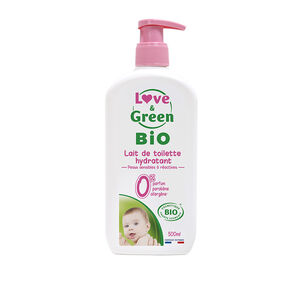 Lait de toilette hydratant bio - 500ml 
