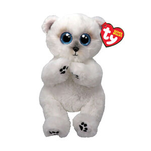 Peluche Beanie Bellies Wuzzy l'ours polaire 
