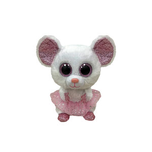 Peluche Beanie Boo's 23 cm - Nina la souris 