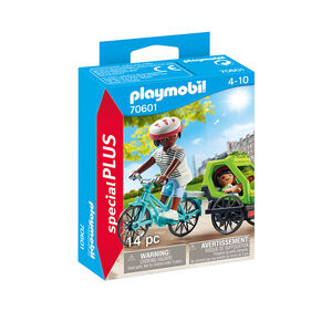 Set 14 pièces Cyclistes maman et enfant 