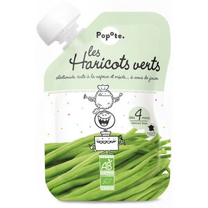 Gourde aux haricots verts bio - 120g 