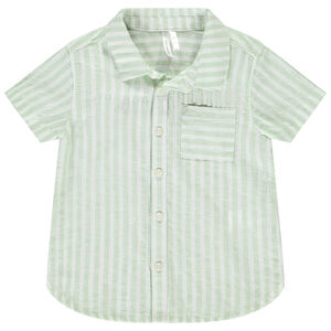 Chemise manches courtes rayée pour bébé garçon 