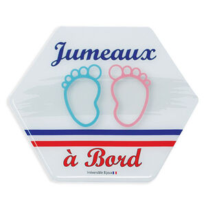 Adhésif Jumeaux à bord mixte 
