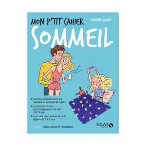 Livre "Mon p'tit cahier - Sommeil" 