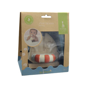 Jouet de Bain Bateau Rubber Wood - Sophie La Girafe 
