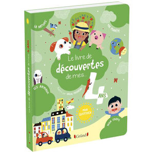 Livre découvertes de mes 4 ans 
