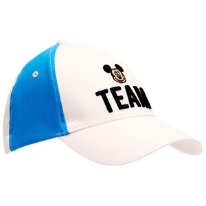 Casquette tricolore à broderie en relief Mickey Disney pour garçon 