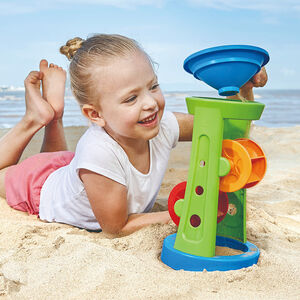 Moulin à sable et à eau multicolore 