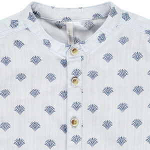 Chemise manches courtes imprimé palmiers pour bébé garçon 