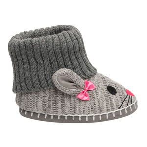 Chaussons souris pour fille 