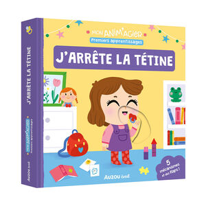 Livre à flaps "Mon anim'agier - J'arrête la tétine" 