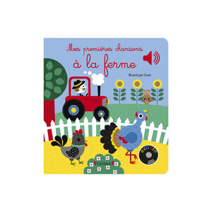 Livre - Mes premières chansons à la ferme 