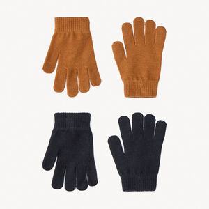 Lot de 2 paires de gants magiques en tricot pour enfant garçon 