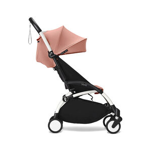 Poussette Stokke® YOYO³ à partir de 6 mois - cadre blanc/ginger 