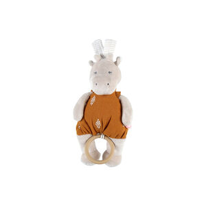Peluche mini musicale Tiga Girafe en veloudoux 
