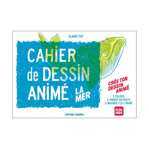 Cahier de dessin animé "La Mer" 