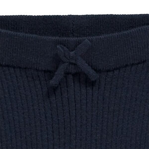 Legging en tricot effet côtelé pour fille 