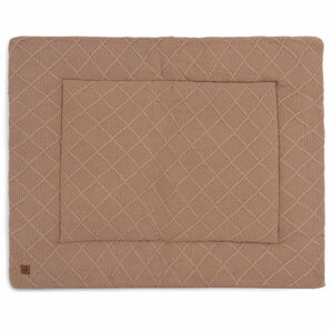 Tapis de parc 75x95cm Check Knit Biscuit 