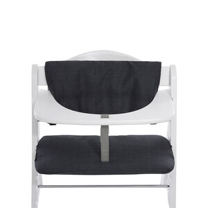 Set de coussins Highchair Pad Deluxe pour chaises hautes Alpha+/Beta+/Arketa melange charcoal 