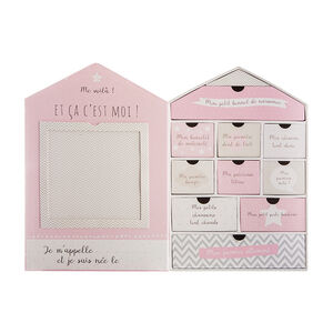 Maison coffret de naissance - Coloris aléatoire 