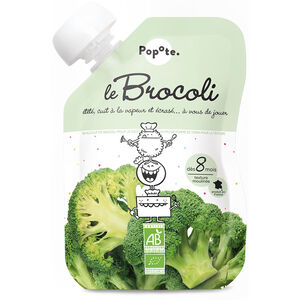 Gourde aux brocolis bio - 120g 