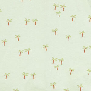 Ensemble salopette + t-shirt imprimé palmier pour bébé garçon  