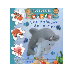 Livre puzzle Les animaux de la mer 