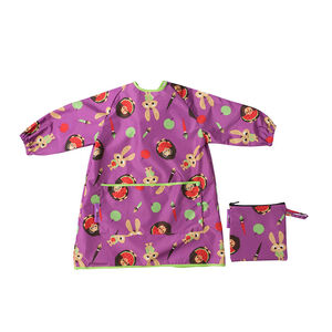 Bavoir tablier à manches longues imprimé Pastèque 