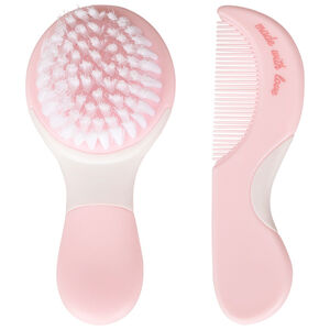 Set brosse et peigne Aloha - Rose 
