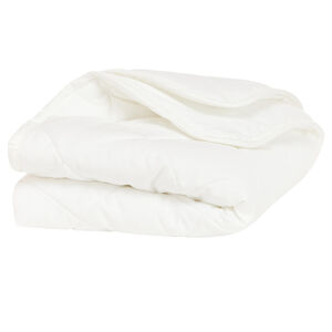 Couette légère 75 x 120 cm blanc 