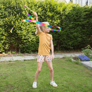 Ruban de danse multicolore 