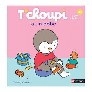 Livre T'Choupi a un bobo 