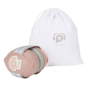 Casque anti-bruit pour bébé rose 