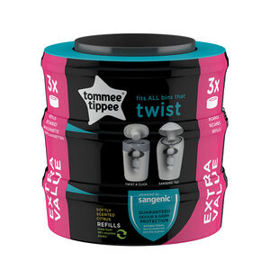 Pack recharge Twist & Click x3 Main Pack recharge Twist & Click x3