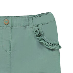 Short à poches volantées pour bébé fille 