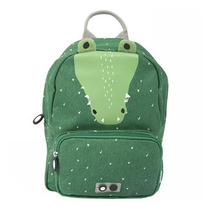 Sac à dos bébé en coton - Mr. Crocodile Main Sac à dos bébé en coton - Mr. Crocodile