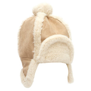 Chapka en suédine doublée sherpa pour fille 