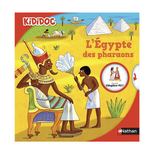 Livre animé Kididoc L'Égypte des Pharaons 