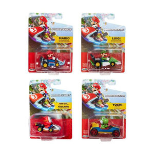 Mini véhicule Mario Kart (modèle aléatoire) 