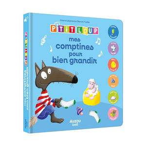 Livre sonore "P'tit Loup - Mes comptines pour bien grandir" 