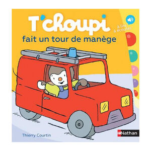 Livre T'Choupi fait un tour de manège  