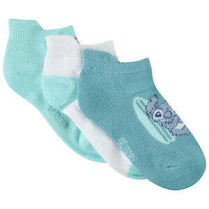 Lot de 3 paires de chaussettes courtes Stitch Disney pour garçon 